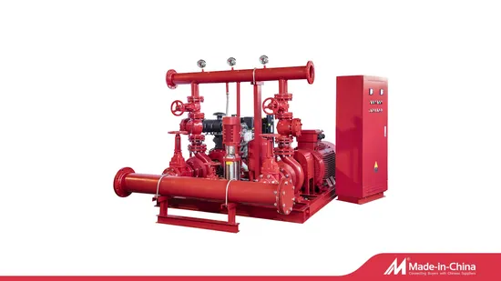 UL/FM-zugelassener chinesischer Hersteller Edj Fire Fighting System Electric Jockey Diesel-Feuerlöschpumpe, UL-gelistetes Feuerpumpenpaket, UL-gelistet, Nfpa-gelistete Feuerlöschpumpe